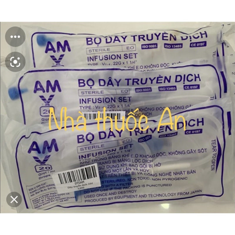 (gói 24 bộ) Dây truyền dịch AM/Tana