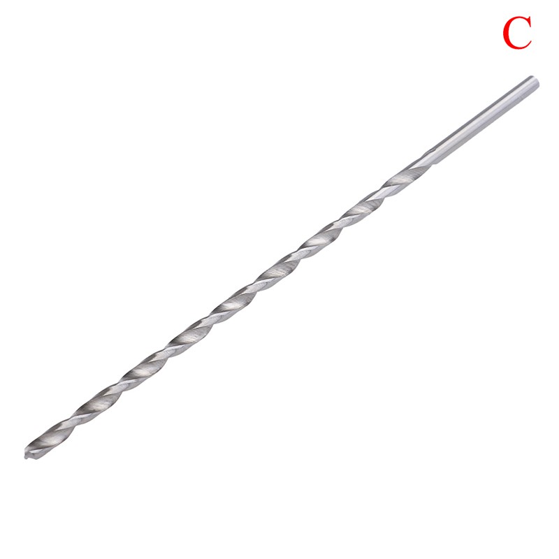 Mũi khoan xoắn thẳng HSS dài 200mm 4-8mm