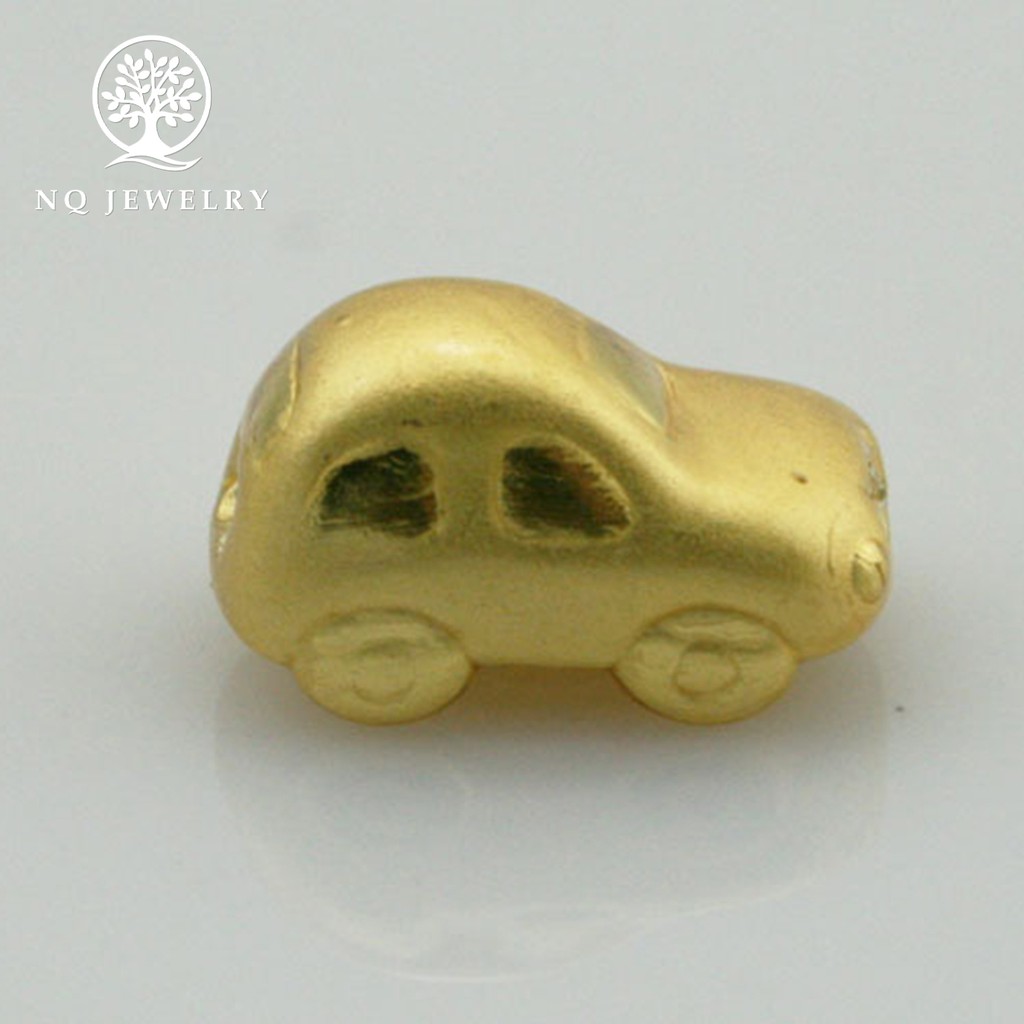 Charm bạc mô hình 3D xe hơi xỏ ngang - NQ Jewelry