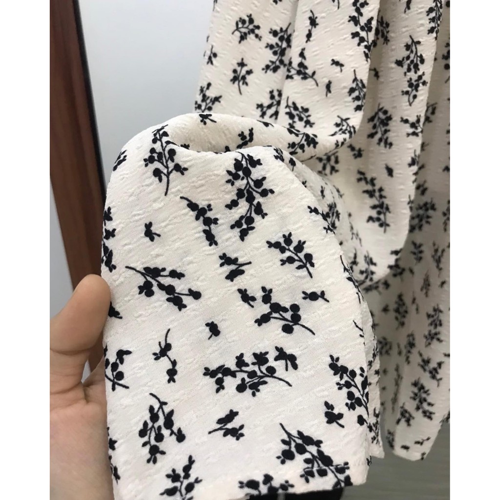 (FREESHIP)Chân váy hoa nhí dài