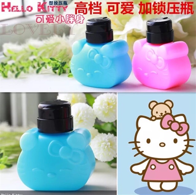 Bình aceton Hello kitty