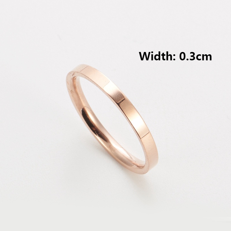 Nhẫn Cưới Chất Liệu Titan ECGIFT RI006 Cho Nam Nữ