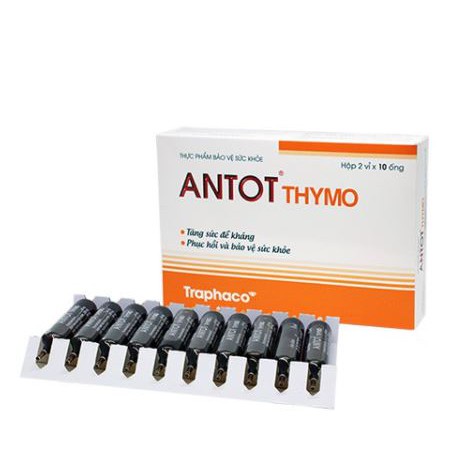 ANTOT THYMO - THỰC PHẨM TĂNG SỨC ĐỀ KHÁNG CHO TRẺ EM VÀ NGƯỜI LỚN