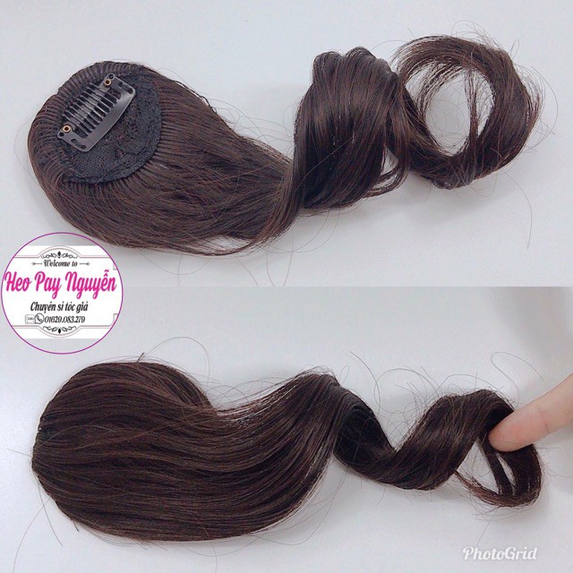 Tóc mái giả đẹp🎁 FREESHIP 🎁 Tóc giả mái dài hàn quốc xoăn