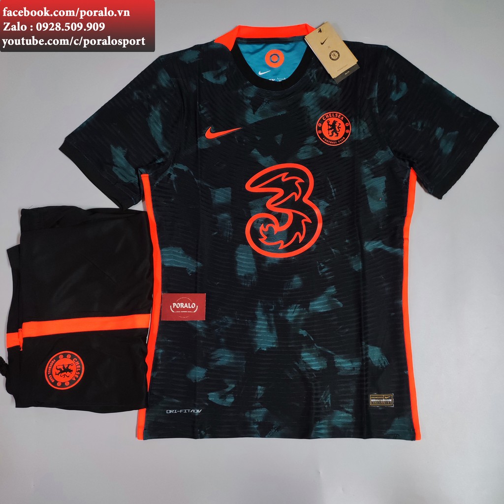 BỘ ÁO ĐẤU CLB CHELSEA 3RD 2021/22 BẢN PLAYER CAO CẤP