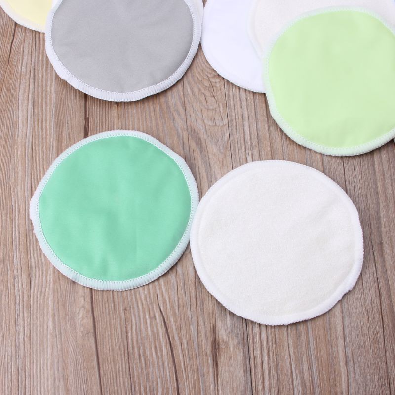 ❤❤ 2 Pcs New Bamboo Breast Pad Nursing Pads For Mum Washable Waterproof Feeding