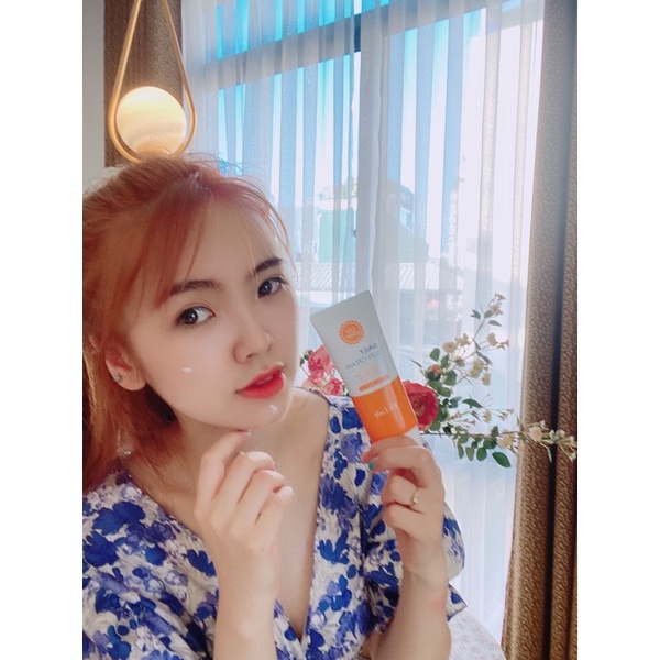 KEM CHỐNG NẮNG VẬT LÝ DAILY SUN CREAM 3 IN 1 SPF50+ PA ++++ 60ML - NÂNG TONE | BigBuy360 - bigbuy360.vn