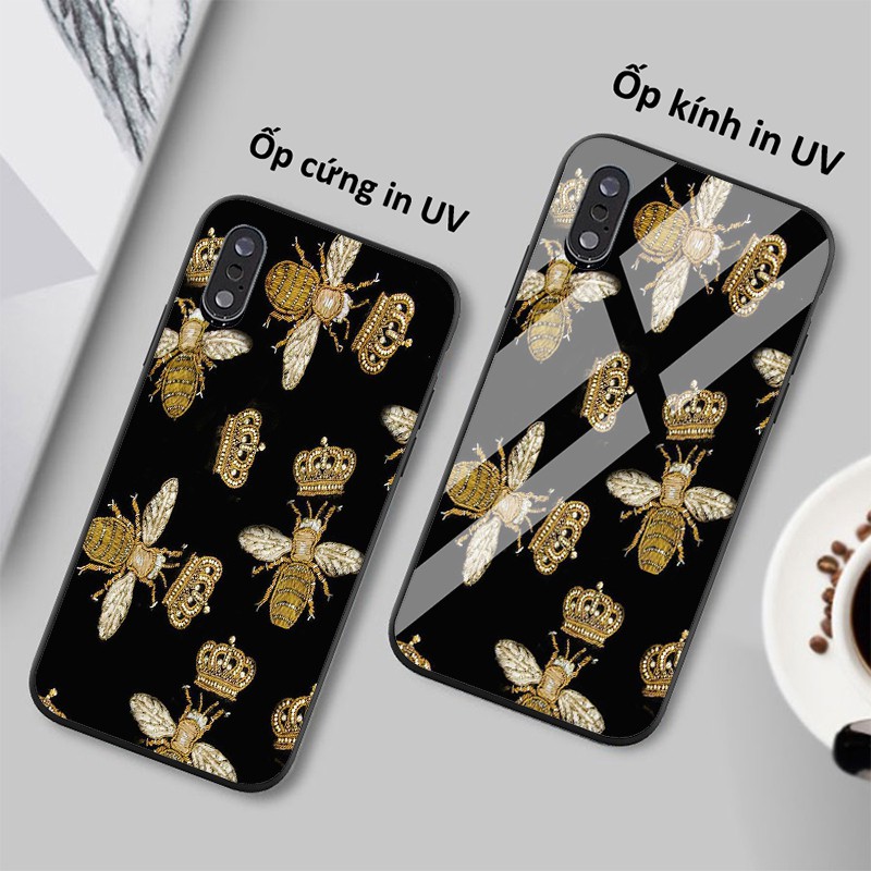 Ốp lưng iphone đồ hiệu in hình GUCCI con ong vàng mới mẻ iphone 6s/6/7/8 plus/x/xr/xs max/11 pro max/12 promax BRAND0043