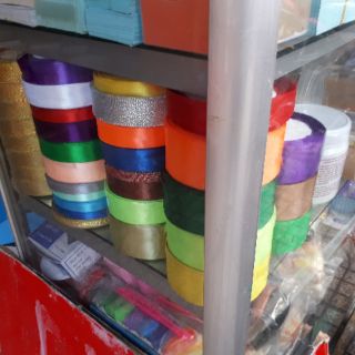 Combo 1 cây ruy băng lụa bản 2cm-4cm