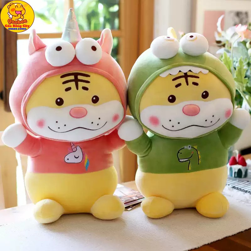 Gấu Bông Hổ Bông Cosplay Mềm Mịn Đáng Yêu Ngộ Nghĩnh Quà Tặng Cao Cấp
