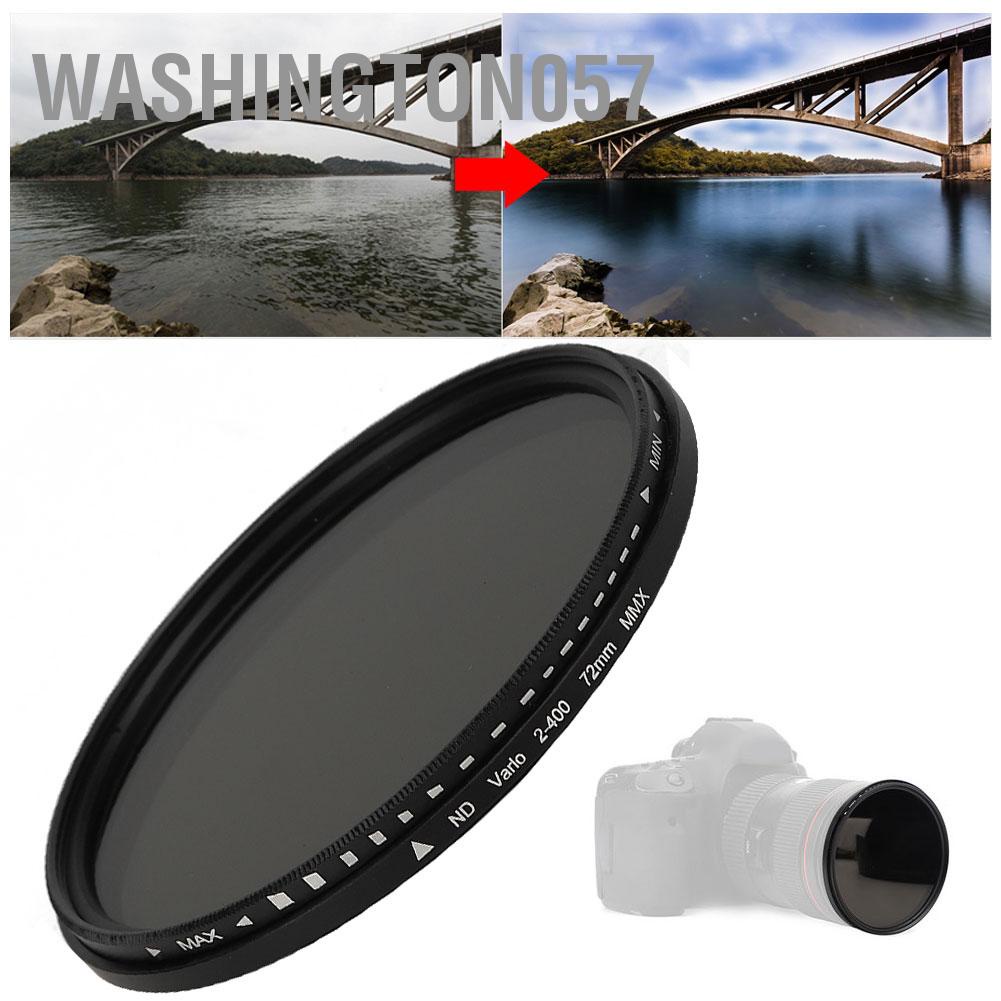 Hình ảnh Washington057 Bộ lọc ống kính ND Junestar 67mm ND2‑400 cho Ống máy ảnh Canon / Nikon Sony Pentax Olympus Fuji #2