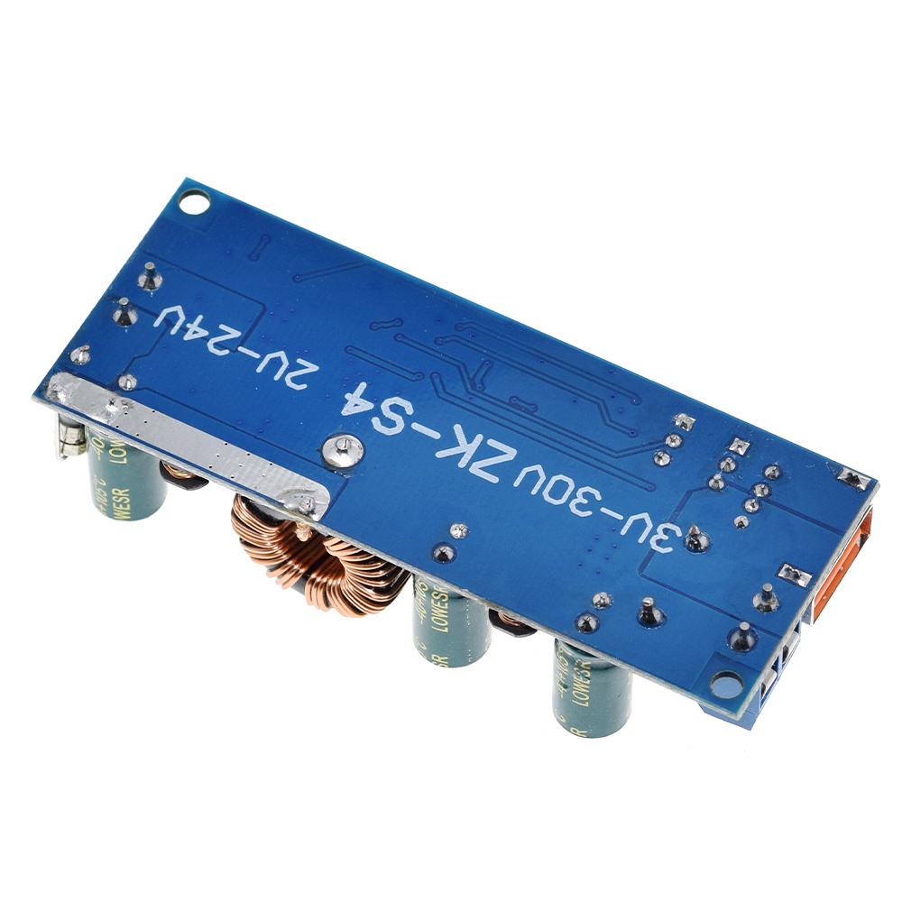 Bảng Mạch Tăng Áp ZK-S4 DC Từ 2-24v Sang 3-30v 4A 80w CC CV 3.7V 6V 9V 12V Kèm USB