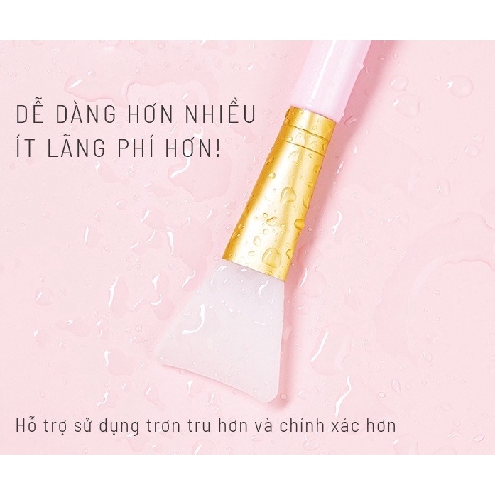 Cọ quét mặt nạ Sillicon MUH cao cấp dành cho việc hỗ trợ sử dụng mỹ phẩm dạng lỏng