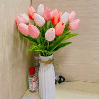 Hoa tulip trang trí, hoa giả decor