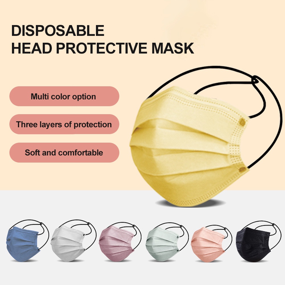 Set 10 Khẩu Trang Y Tế 3 Lớp Dùng Một Lần Chất Lượng Cao