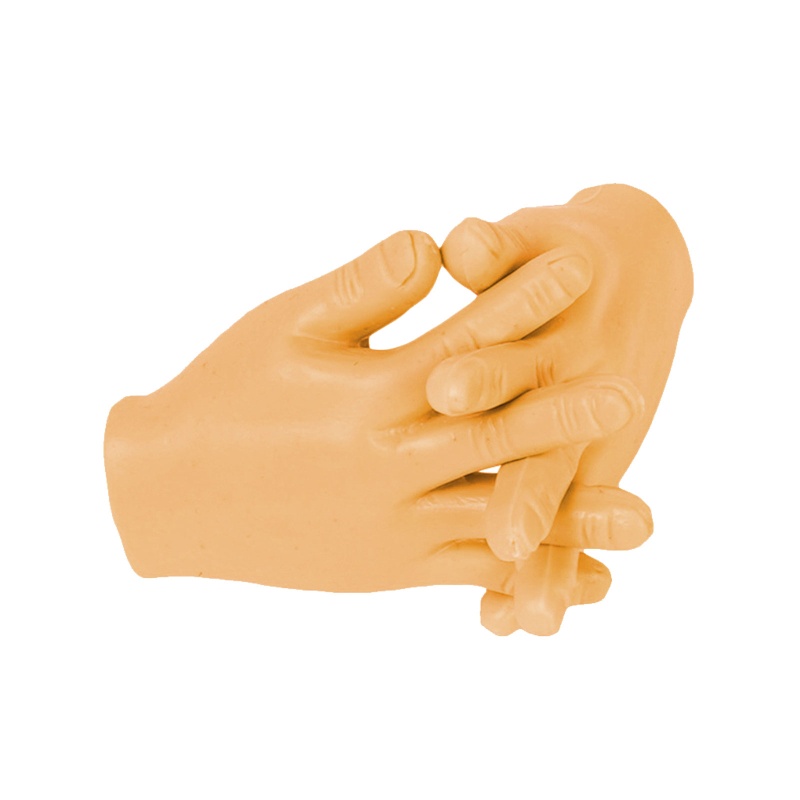 Con Rối Ngón Tay / Chân Mini Bằng Silicone Hình Bàn Tay Vui Nhộn