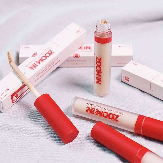 Che khuyết điểm Black Rouge Zoom In HD Cover Fit Concealer