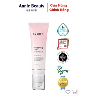 Kem dưỡng nâng tone Cosnori Whitening Dress Tone-up Cream 50ml