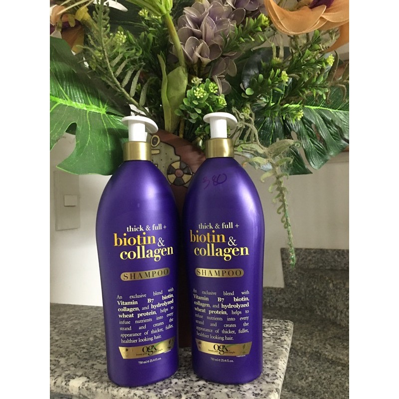 dầu gội biotin collagen của Mỹ