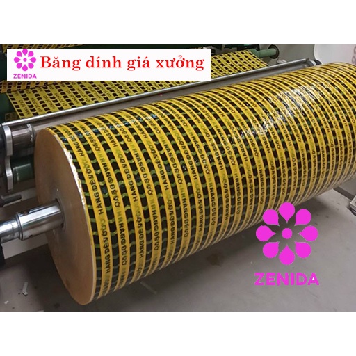 Băng dính hàng dễ vỡ độ bám dính cao, băng keo hàng dễ vỡ loại 100 Yard