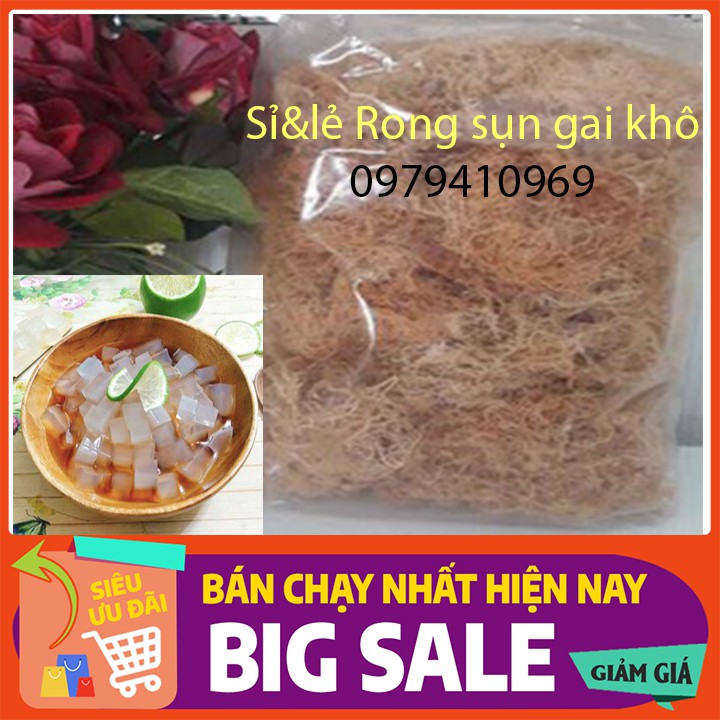 500gr rong sụn gai khô . Rong Biển Khô Nấu Chè. Rong Câu Nấu Chè