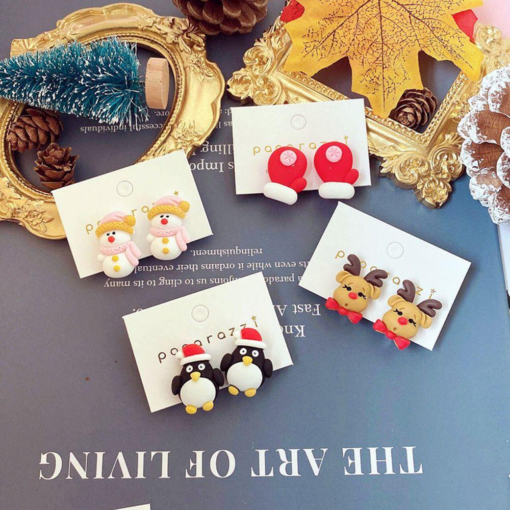 1 Bông Tai Hoạt Hình Phong Cách Cổ Điển Cho Nữ