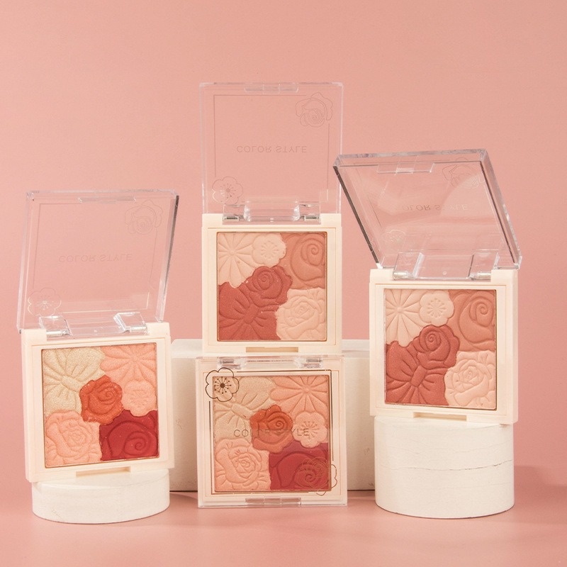 Phấn Má Hồng Chống Thấm Nước Lâu Trôi Màu Sắc Gradient