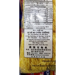 Mì trứng gà Châu Cường 500g