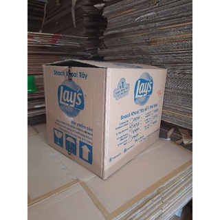 Thùng carton 3 lớp mỏng dùng xé ra bọc đồ đạc, hàng hóa, lót sàn nhà... KT: 70x40x50