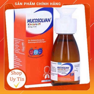 Siro ho và tiêu đờm tan nhầy Mucosolvan Đức 100ml