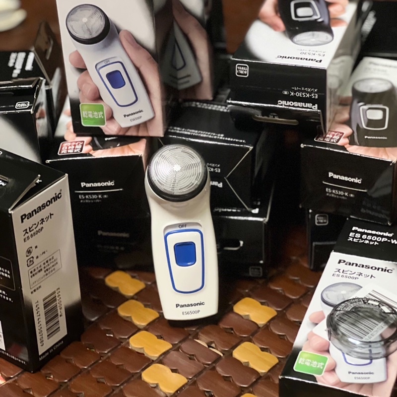 MÁY CẠO RÂU MINI DÙNG PIN PANASONIC ES-6500P MÁY CẠO RÂU CẦM TAY CAO CẤP