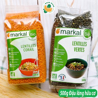 Đậu lăng xanh hữu cơ cao cấp Markal 500g