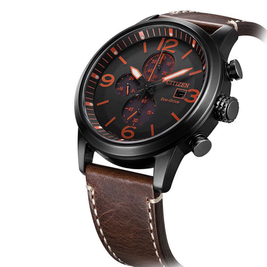 Đồng Hồ Nam Citizen Dây Da CA0617-11E - Mặt Đen