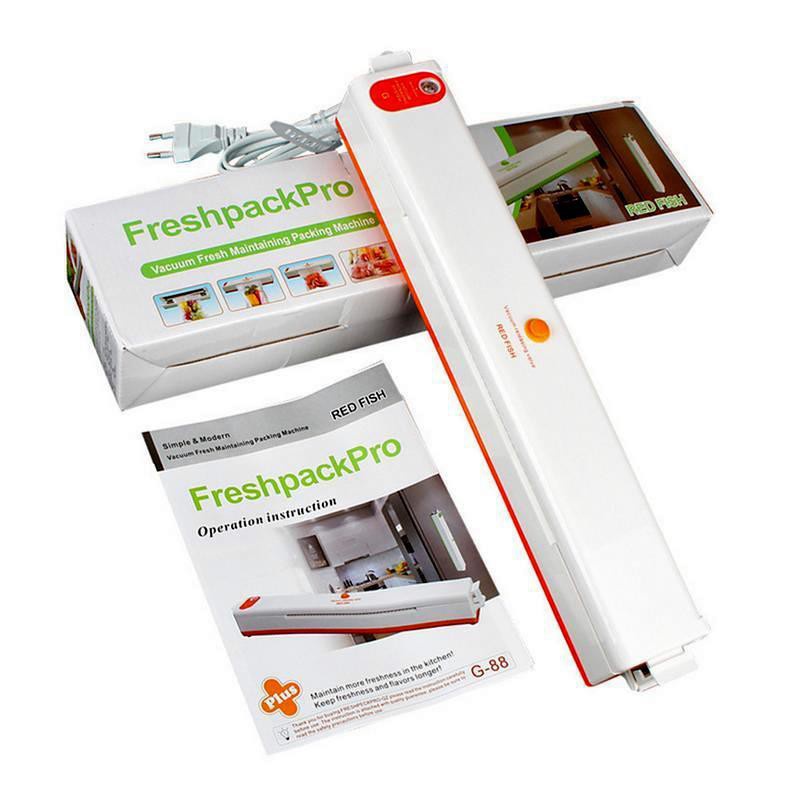 Máy hút chân không gia đình, Máy hút chân không thực phẩm Fresh Pack Pro cao cấp hút SIÊU SẠCH-TẶNG KÈM TÚI HÚT CAO CẤP