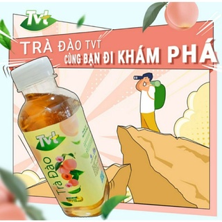 Trà đào (thùng 24 chai 470ml)