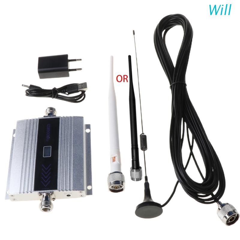 1 Bộ Ăng Ten Khuếch Đại Tín Hiệu Gsm 2g / 3g / 4g 900mhz Cho Điện Thoại