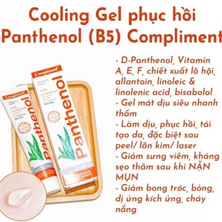 Kem dưỡng phục hồi da B5 Compliment 7% Panthenol, phục hồi, tái tạo da nhanh chóng, xuất xứ Nga 75ml