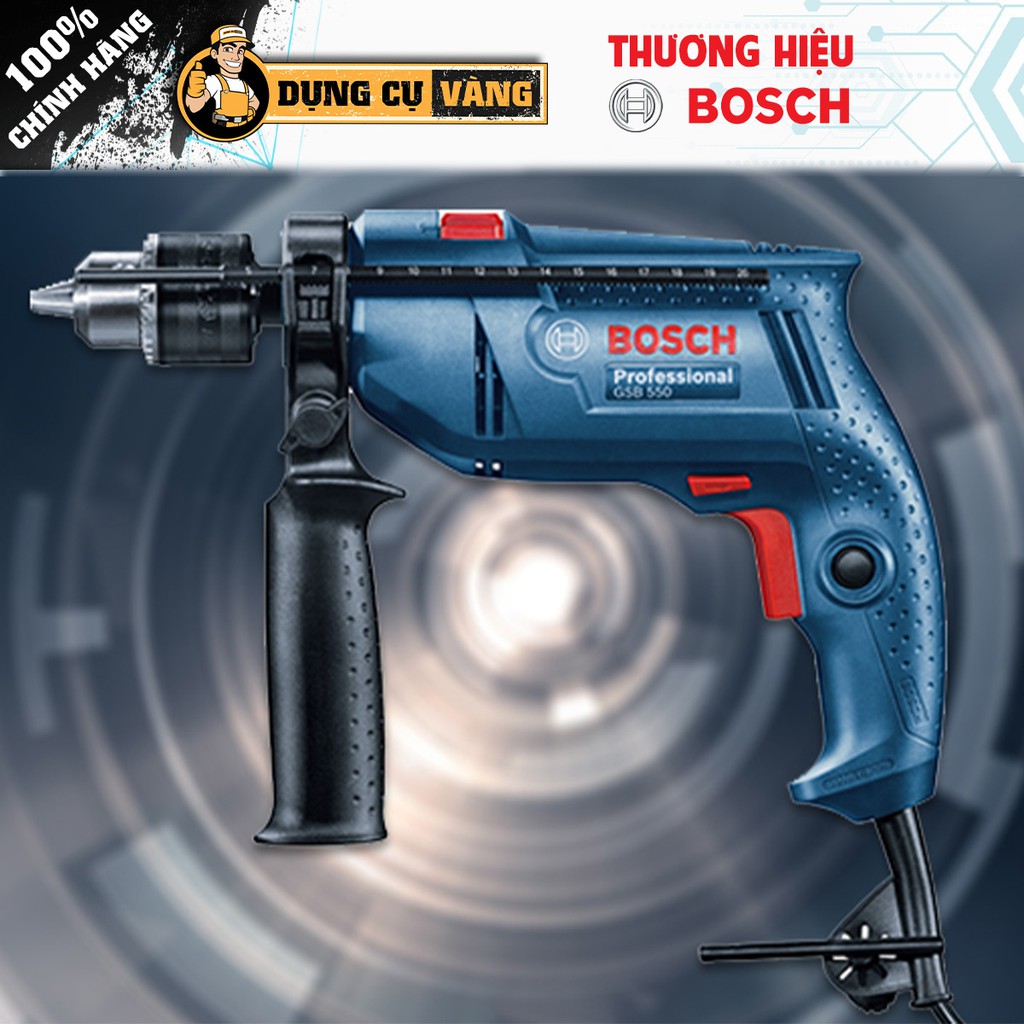 Máy khoan động lực 13mm Bosch GSB 550