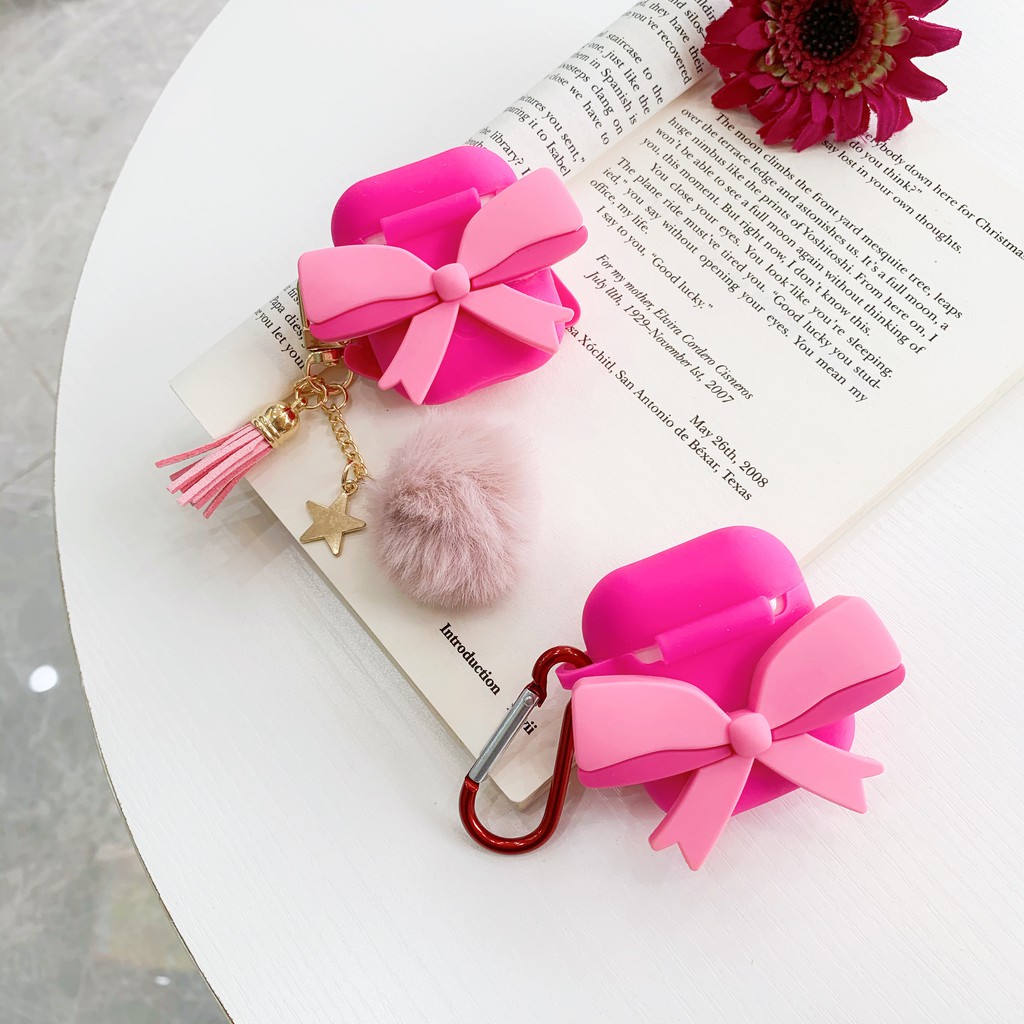 Vỏ Bảo Vệ Hộp Sạc Tai Nghe airpods 1 / 2 3 pro pro 2 1 / 2 3 pro Bằng silicone Mềm Hình Búp Bê barbie