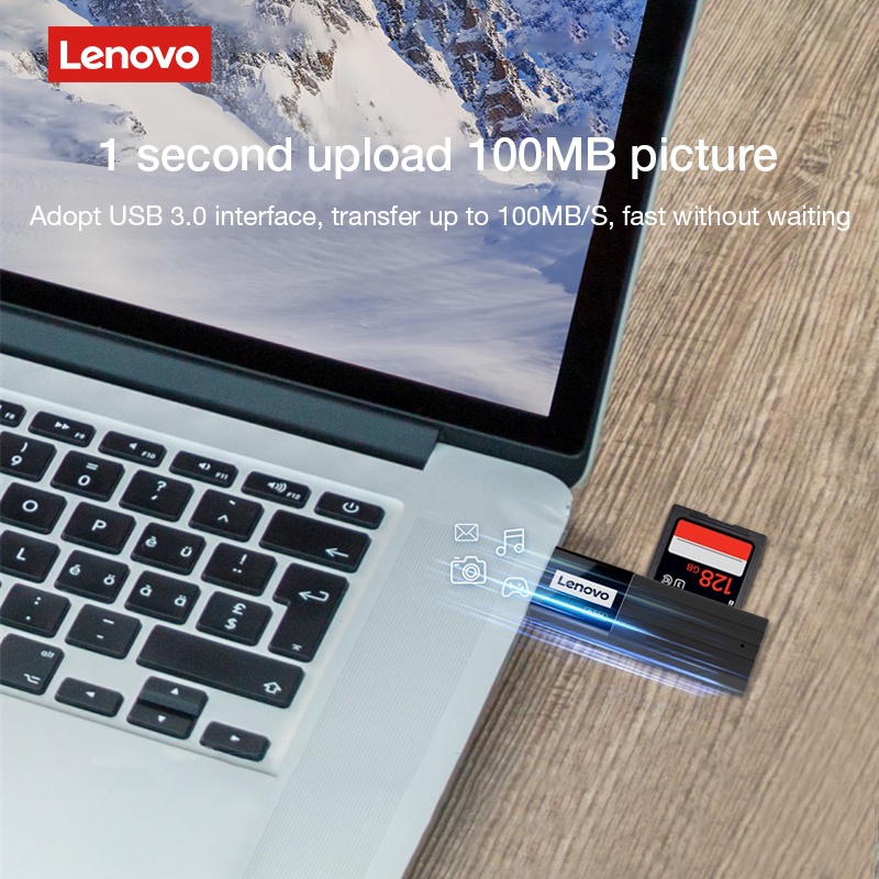 Đầu Đọc Thẻ Nhớ 2 Trong 1 USB 3.0 Cho Lenovo D221 / D231