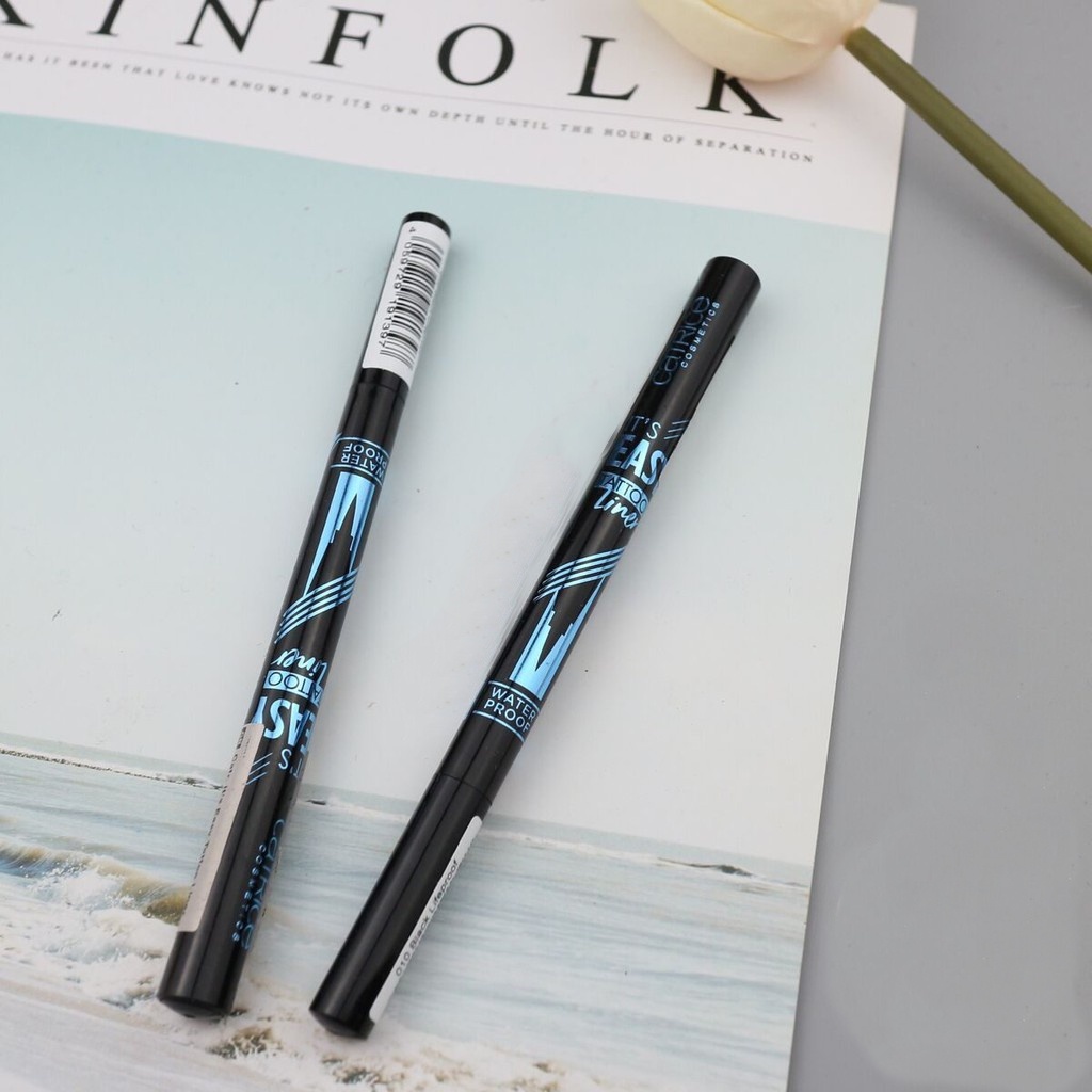 Bút Dạ Kẻ Mắt Chống Thấm Nước Catrice It’s Easy Tattoo Liner Waterproof #010 Black Lifeproof 1.1 ml