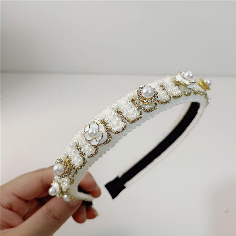 Băng Đô Cài Tóc Chống Trượt Họa Tiết Hoa Xinh Xắn WMES15H Cho Bạn Gái|Khăn Quấn Đầu Thời Trang Cá Tính