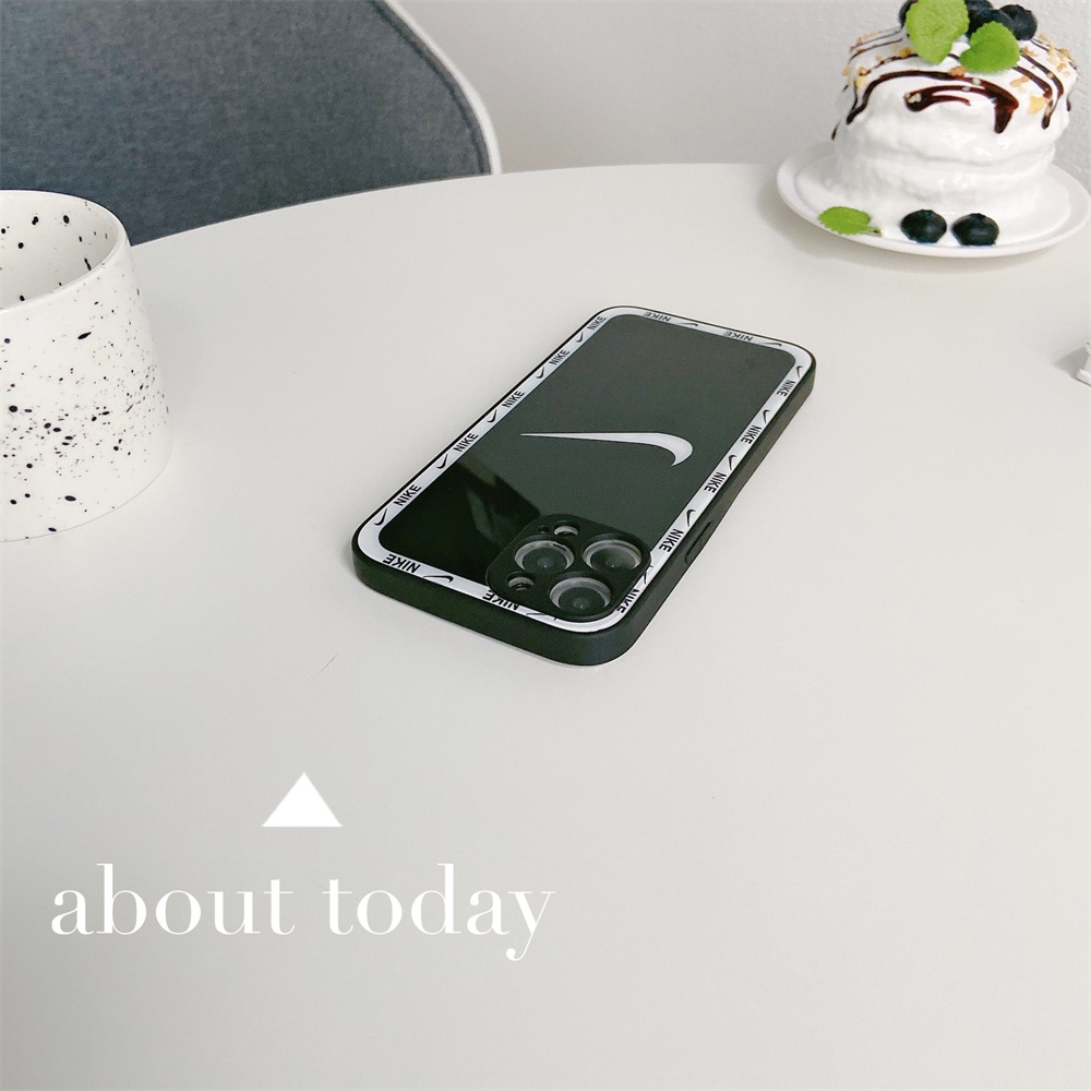 Ốp điện thoại mặt kính với móc bảo vệ camera thích hợp cho IPhone 12 11 Pro Max XS Max XR X 8 7 Plus