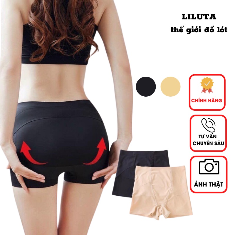 Quần nịt bụng LILUTA, quần mặc trong váy nịt bụng, bóp eo và nâng mông, chất co giãn, thoải mái