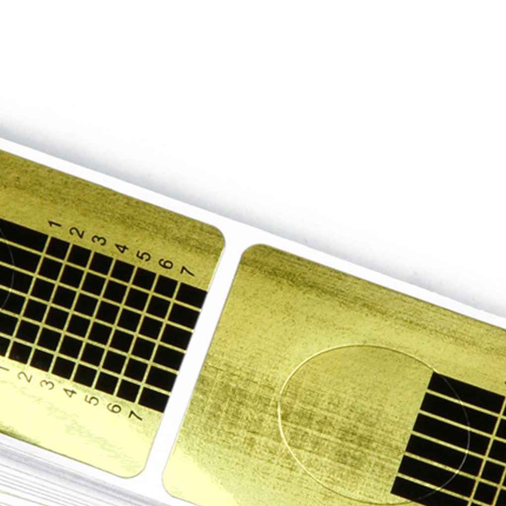 Set 100 miếng dán hỗ trợ sơn móng/nối móng