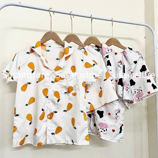 Set đồ nữ - Đồ bộ pijama nhiều hoạ tiết siêu xinh SS162 | BigBuy360 - bigbuy360.vn