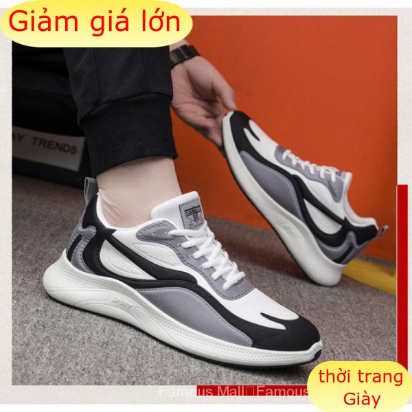 Giày Thể Thao Nam Thời Trang Thoáng Khí