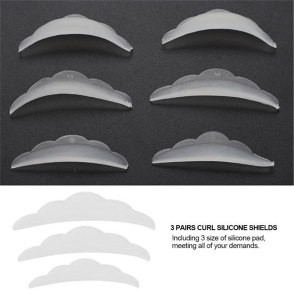 ESPO Set 3 Cặp Lông Mi Giả Bằng Silicone Thời Trang Dành Cho Nữ