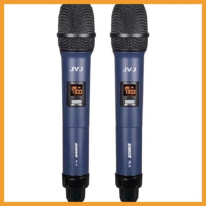 [Giá Gốc] Bộ 2 Microphone không dây W 15 JVJ đa năng cao cấp