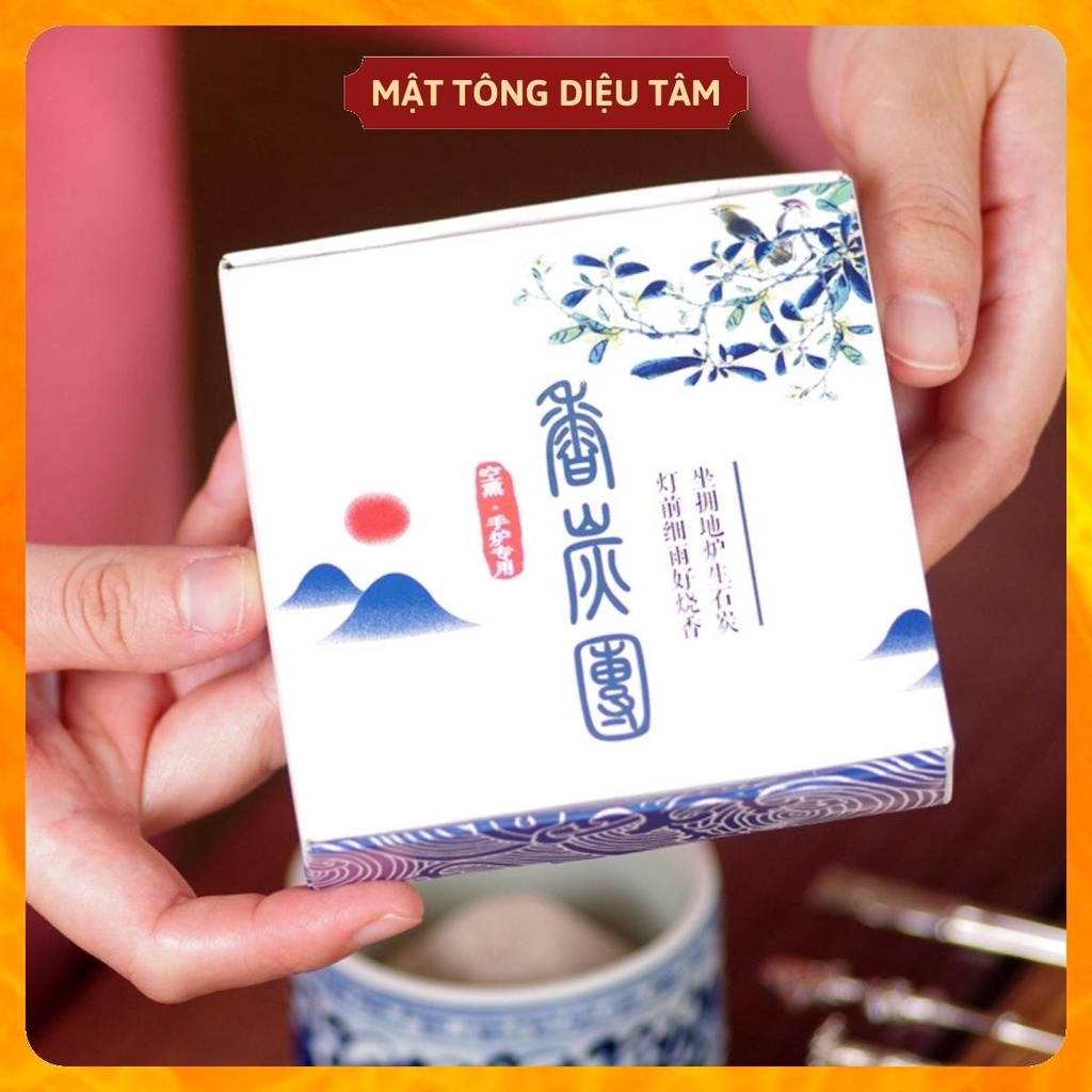 Than đốt trầm dùng trong trầm hương xông nhà đồ thờ cúng hộp 25 viên than tre sạch